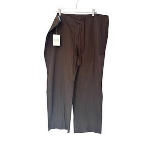 NWT Merona Plus Brown Basic Granola Girl Gremlincore Straight Leg Pants Size 24W